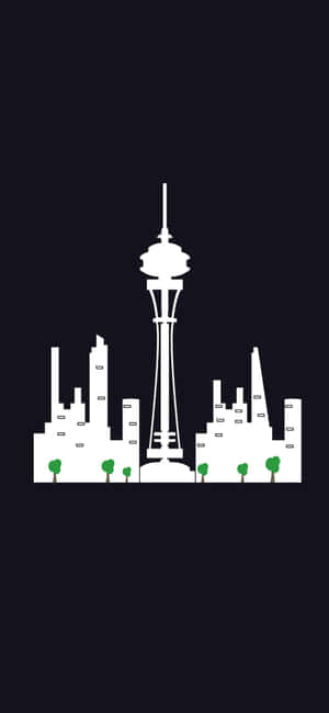 iPhone X Seattle -taustakuva — Siisti Taustakuvat