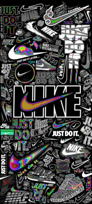 Nike-graffiti — Galaxy A07 Taustakuvat