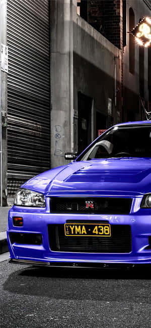 Nissan Skyline iPhone — iPhone 15 Plus Taustakuvat
