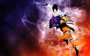 Naruto Shippuden -taustakuva — Naruto ja sasuke Taustakuvat