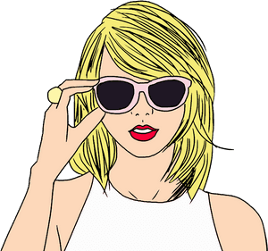 Läpinäkyvä oikeustapauskuvake - Taylor Swift -kuvake läpinäkyvä, HD PNG -lataus