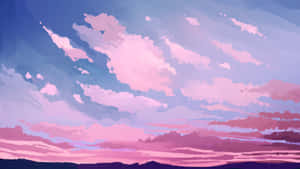 Vaaleanpunaiset anime-estetiikkakuvat — Pinkki anime estetiikka Taustakuvat