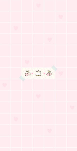 Vaaleanpunaiset Kawaii-kirsikat
