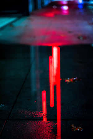 Neon City -taustakuva — Honor MagicPad 3 Taustakuvat
