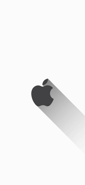 Valkoinen Iphone Apple Logo — Galaxy S24 Taustakuvat