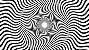 Valkoinen ja musta trippy — Esteettinen mustavalkoinen Taustakuvat