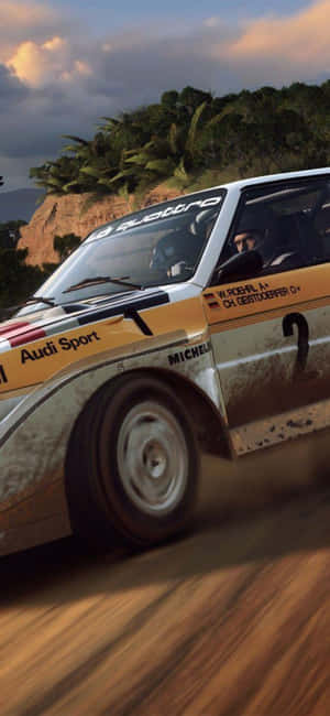 Iphone Xs Dirt Rally Tausta — Galaxy M36 Taustakuvat