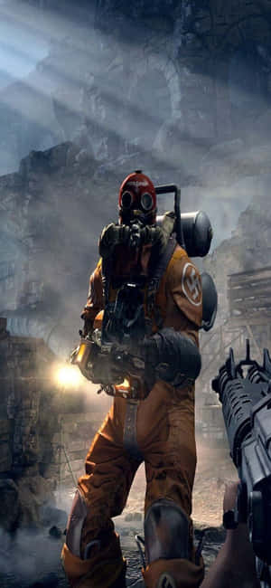 Iphone Xs Wolfenstein II -tausta — RedMagic 10S Pro Taustakuvat