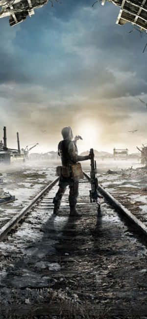 Iphone X Metro Exodus -tausta — Redmi Note 17 Taustakuvat