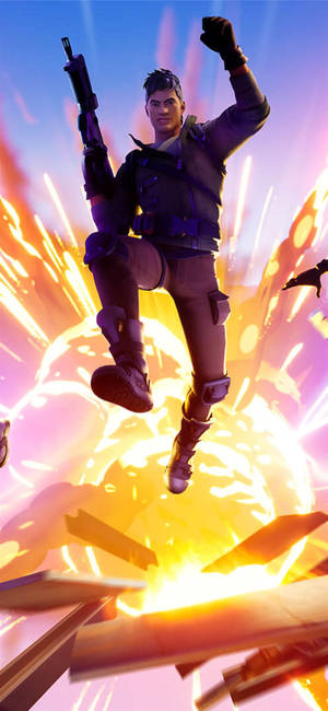 1080 Fortnite — Galaxy A27 Taustakuvat