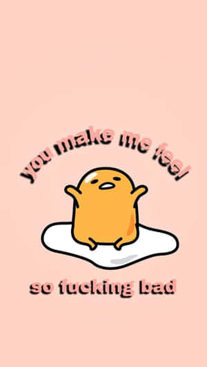 Gudetama-puhelin — Sanrio GIF Taustakuvat