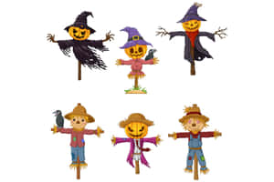 Sarjakuvamaisia Halloween-kuvia