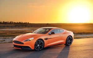 Vangitseva Aston Martin Vanquish liikkeessä — Steam Deck OLED Taustakuvat