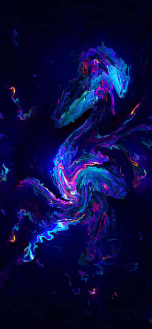 Neon-taustakuva — iPhone 15 Taustakuvat