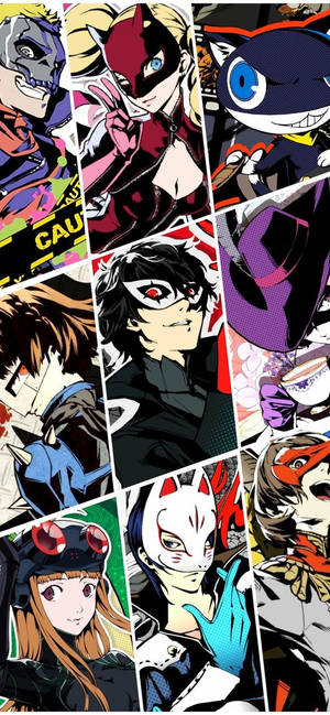 Persona 5 -puhelin — Galaxy A Taustakuvat