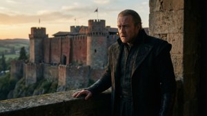 Varys miettii tulevaisuutta parvekkeelta taustakuva