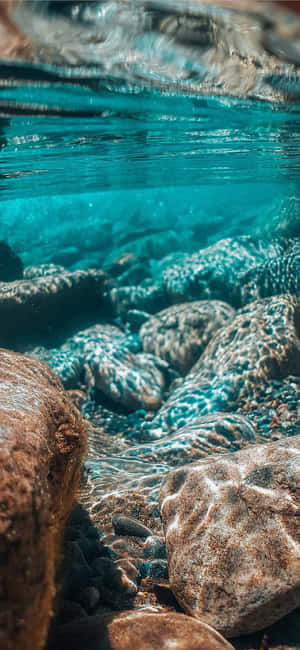Ocean Aesthetic Phone — iPhone 11 Pro Taustakuvat