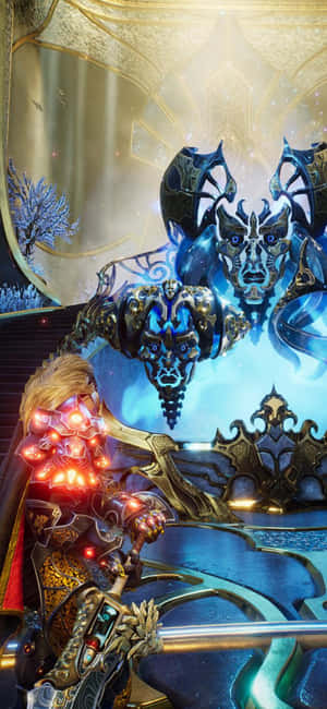 iPhone X Godfall -tausta — Galaxy S25 FE Taustakuvat