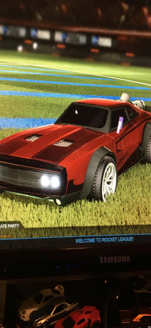iPhone XS Max Rocket League -tausta — Galaxy A27 Taustakuvat