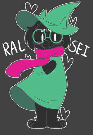 Viehättävä Ralsei taustakuva — Oppo Pad 5 Taustakuvat
