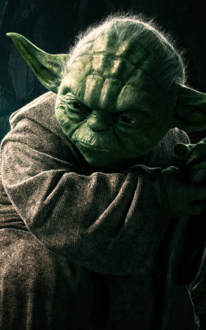 Vihainen Yoda Star Wars Tabletti — Moto Pad Taustakuvat