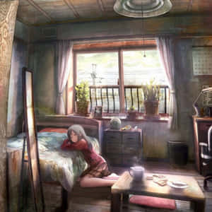 Anime-huoneen kuvia — Animehuone Taustakuvat