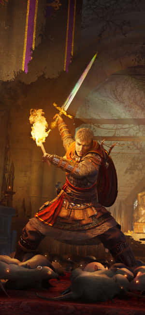Iphone Xs Max Assassin's Creed Valhalla -taustakuva — Huawei nova Taustakuvat