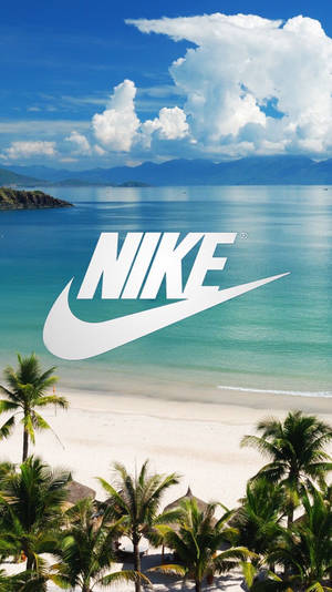 Viileä ranta Nike-tunnuksella