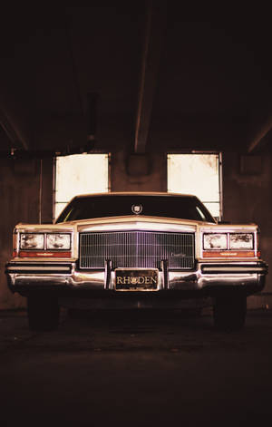 Vintage Cadillac Brougham -taustakuva — Lenovo Legion Y700 (4. sukupolvi) Taustakuvat