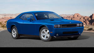 2009 SE sininen Dodge Challenger
