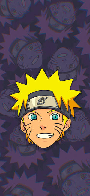 Keltainen Naruto — Galaxy A17 Taustakuvat