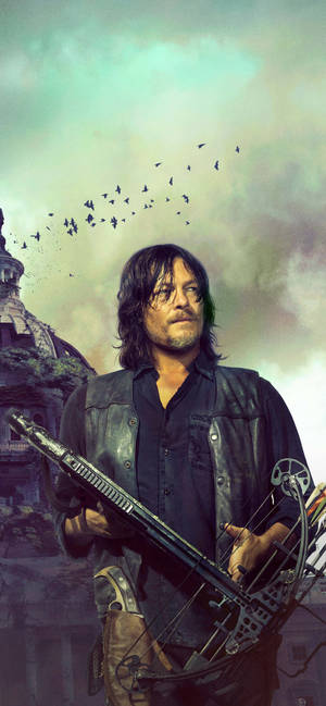 Walking Dead Daryl — iPhone X Taustakuvat
