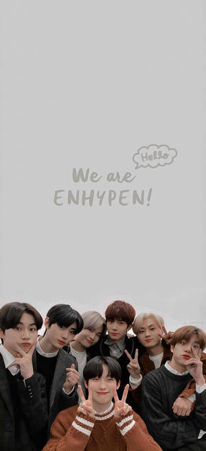 We Are Enhypen Aesthetic — iPhone 13 Mini Taustakuvat