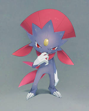 Weavile virnistää omahyväisesti