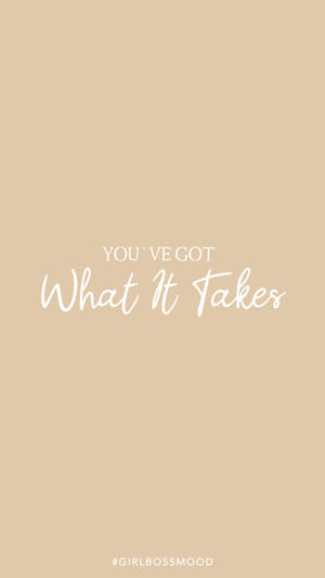 What It Takes Kerma Estetiikka