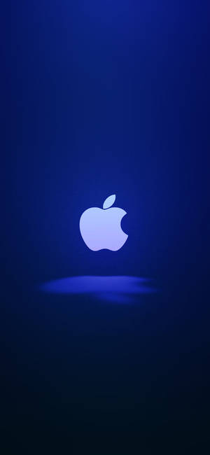 White Lit Apple Logo Iphone — Galaxy S26 Ultra Taustakuvat