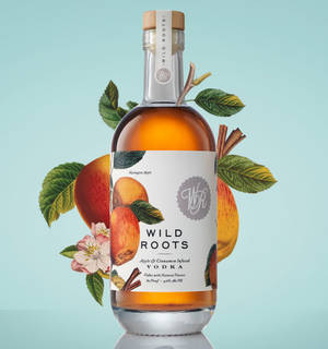 Wild Roots Vadelmainfuusioitu Vodka Sininen Tausta — Honor Magic V Taustakuvat