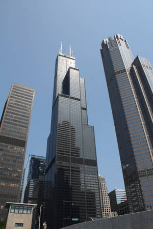 Willis Tower 108-kerroksinen pilvenpiirtäjä Chicagossa — Xiaomi Pad 7 Ultra Taustakuvat