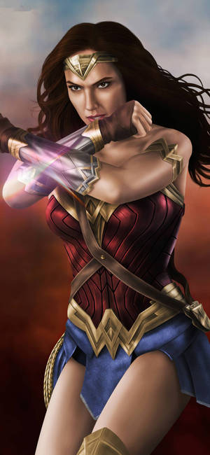 Wonder Woman 1984 -klassikkoasentotaustakuva — iPhone 17 Pro Max Taustakuvat