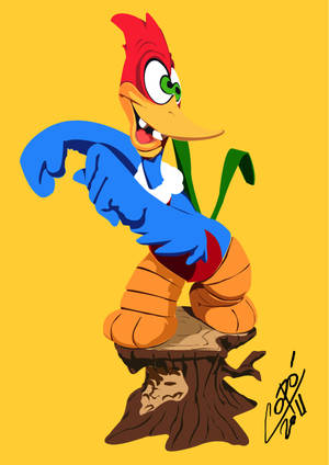 2480x3508 Woody Woodpecker HD -taustakuva - Woody Woodpecker 1940-luvun hahmo — OnePlus Pad 3 Pro Taustakuvat