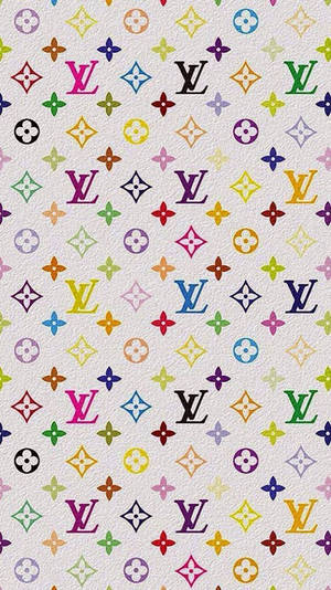 Y2k-estetiikka Lv-monogrammilogo