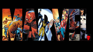 Marvel-supersankarit Kapteeni Amerikka, Wolverine, Hämähäkkimies ja muita.