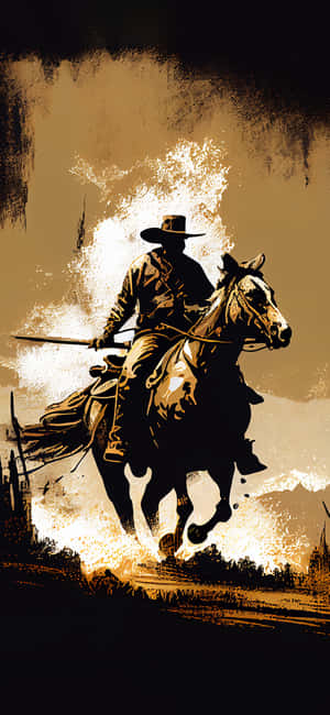 Cowboy Tausta — Honor Win Taustakuvat