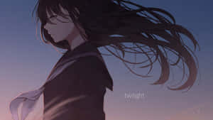 Surullinen anime-taustakuva — Surullinen anime GIF Taustakuvat