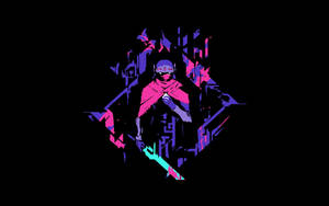 Yksinkertainen peli Hyper Light Drifter — Neon Taustakuvat