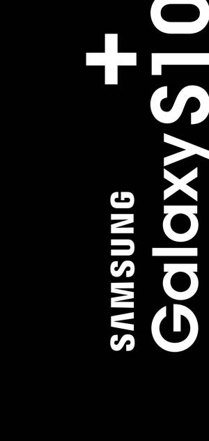 Yksinkertainen Samsung S10+ -juliste taustakuva — iPhone 14 Pro Taustakuvat