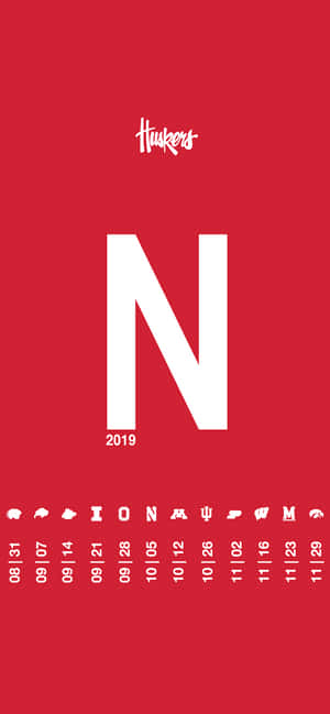 Nebraska Huskers — Galaxy A57 Taustakuvat