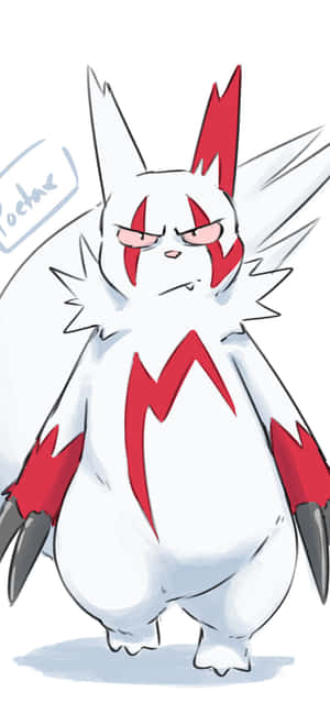 Zangoose vihaisena — Oppo Reno16 Taustakuvat
